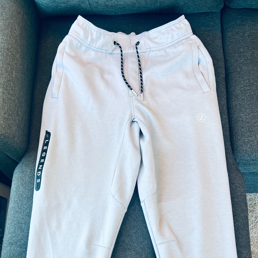 Legends Mens Large Hawthorne Tech Joggers - Light Grey Heather